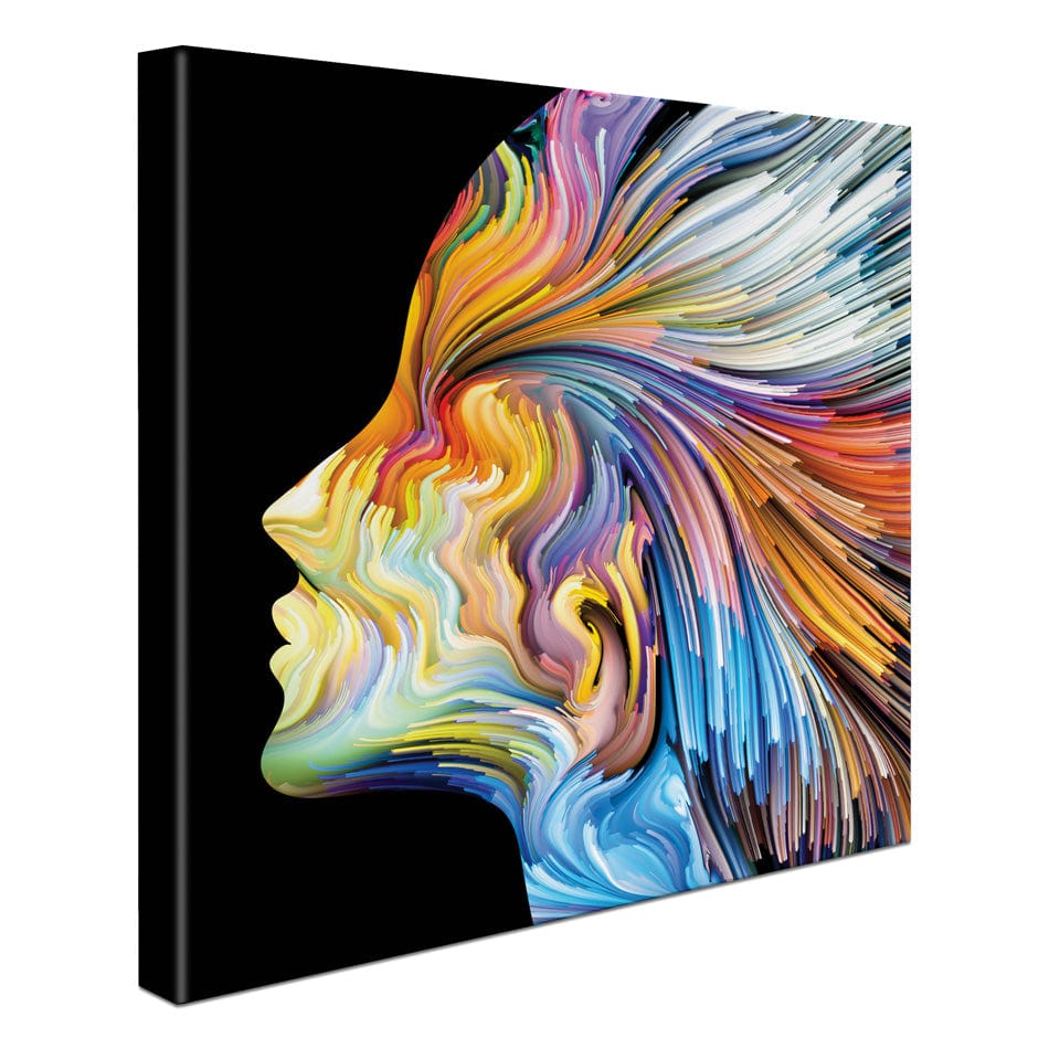Colours Of The Imagination Square Canvas Print wall art product agsandrew / Shutterstock
