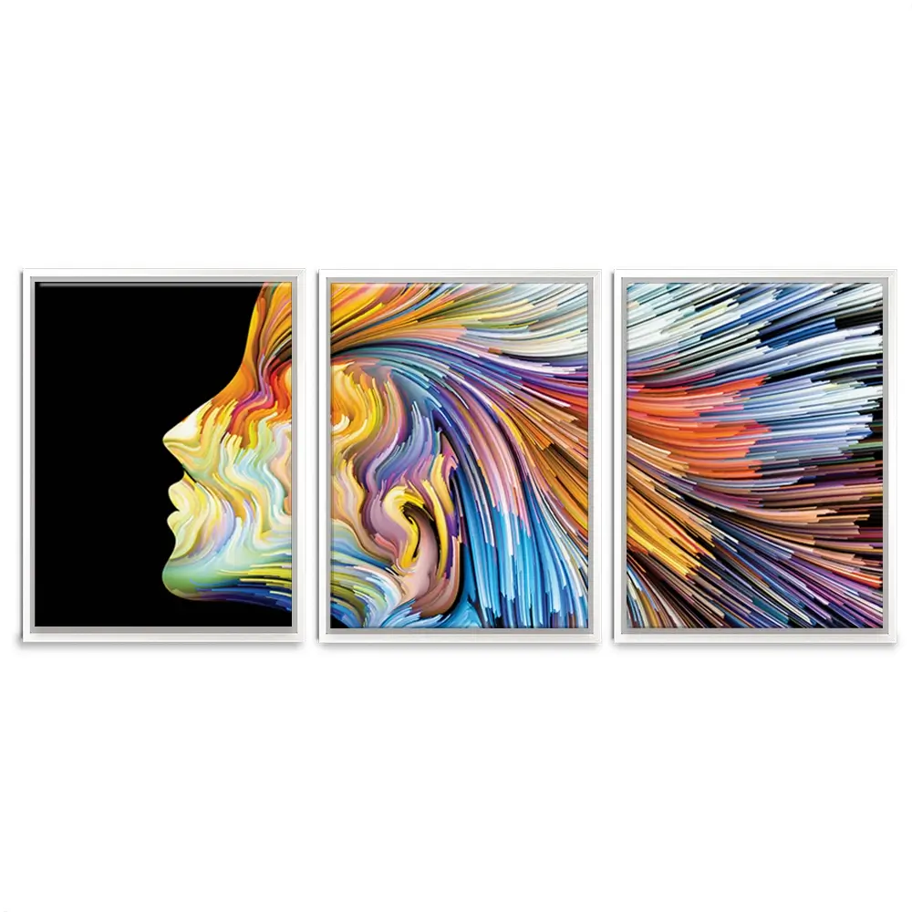 Colours Of The Imagination Trio Canvas Print Colours Of The Imagination Trio Canvas Print wall art product agsandrew / Shutterstock