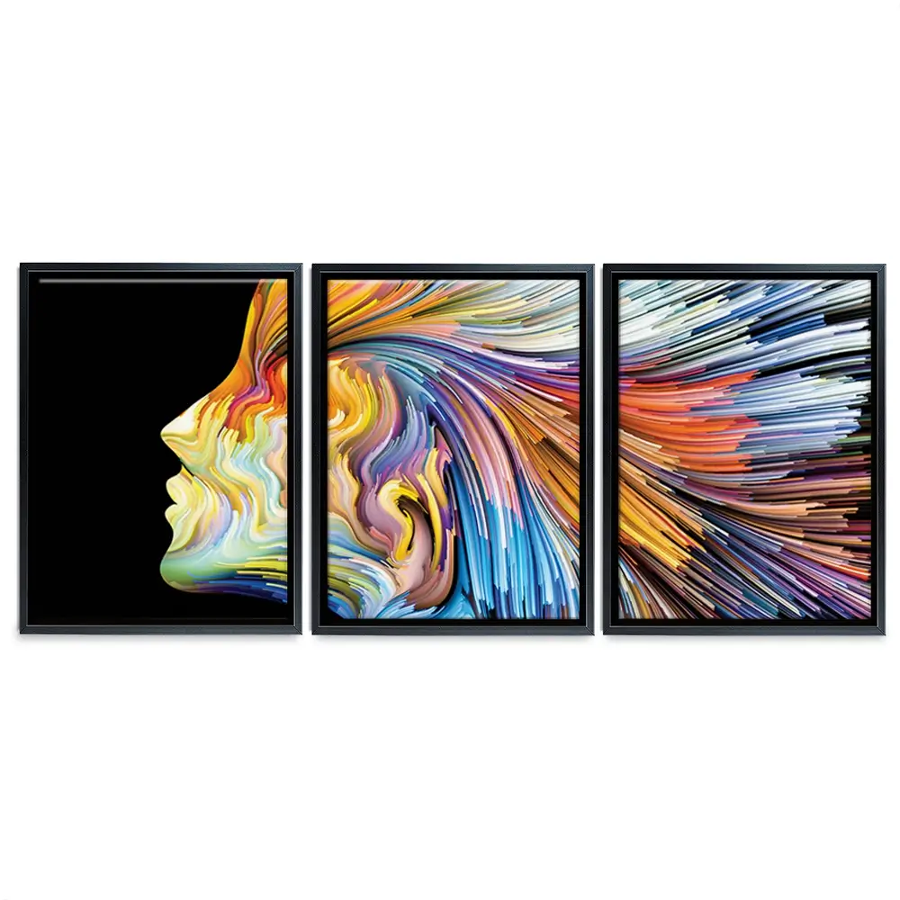 Colours Of The Imagination Trio Canvas Print Colours Of The Imagination Trio Canvas Print wall art product agsandrew / Shutterstock