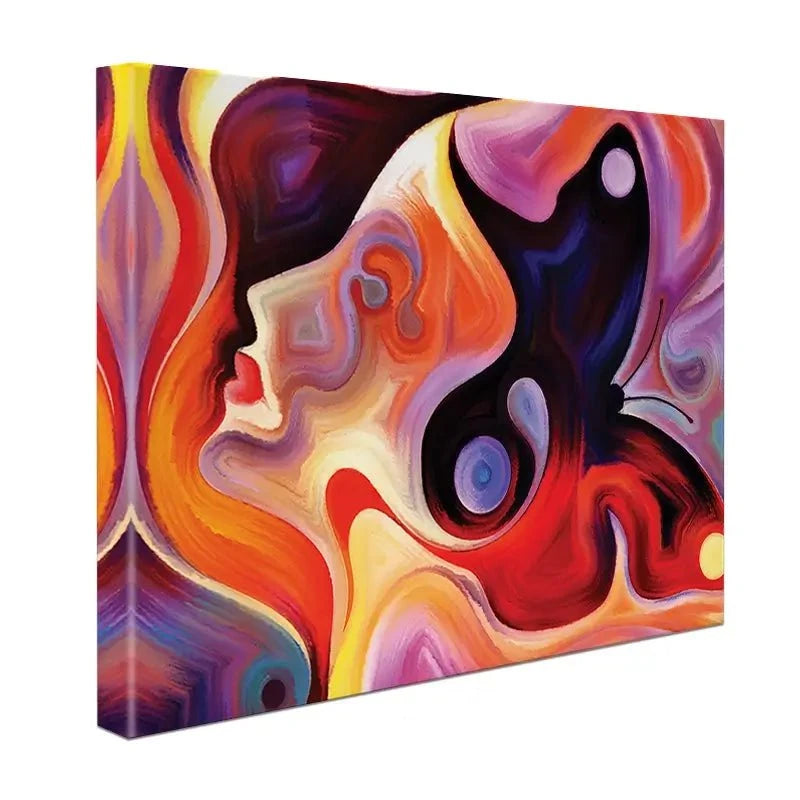 Colours Of The Mind Abstract Canvas Print Colours Of The Mind Abstract Canvas Print wall art product agsandrew / Shutterstock