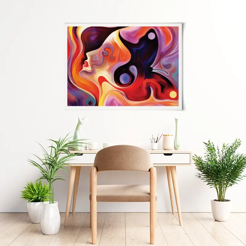 Colours Of The Mind Art Print Colours Of The Mind Art Print wall art product agsandrew / Shutterstock
