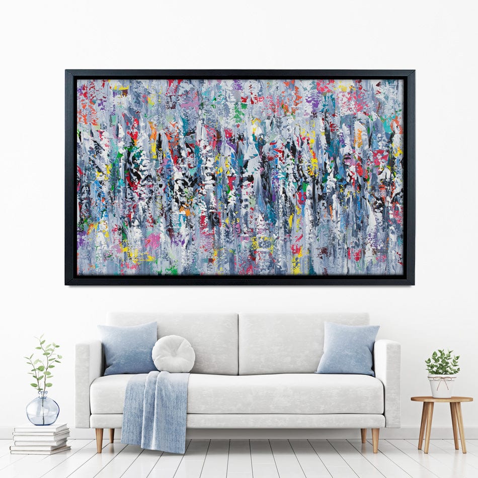 Completely Abstract Canvas Print wall art product Olga Tkachyk