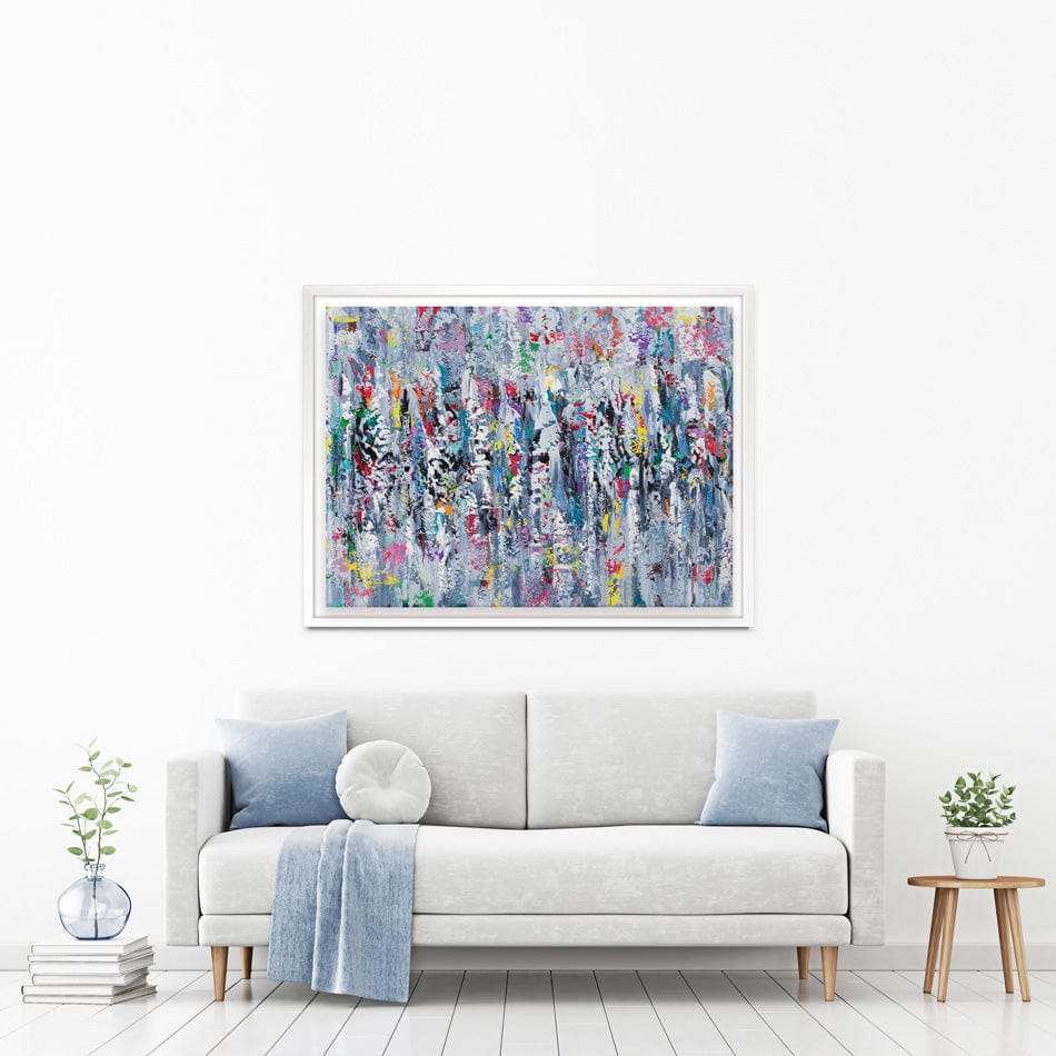 Completely Abstract Canvas Print wall art product Olga Tkachyk