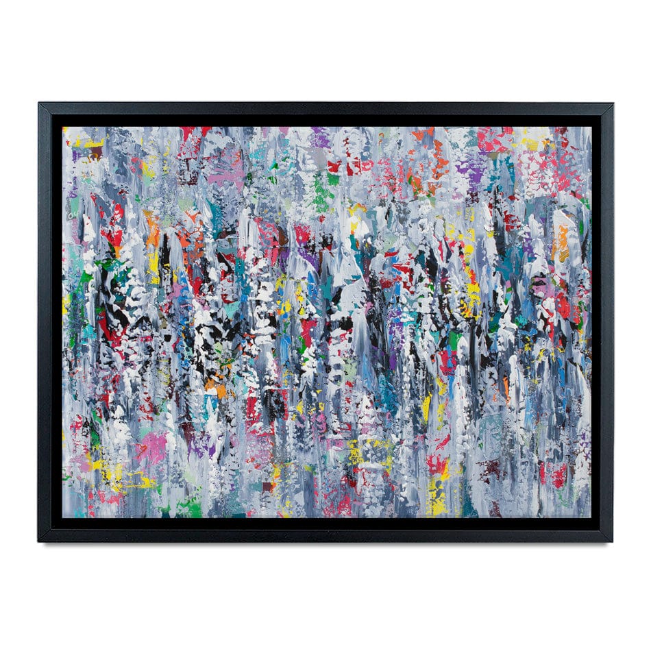 Completely Abstract Canvas Print wall art product Olga Tkachyk