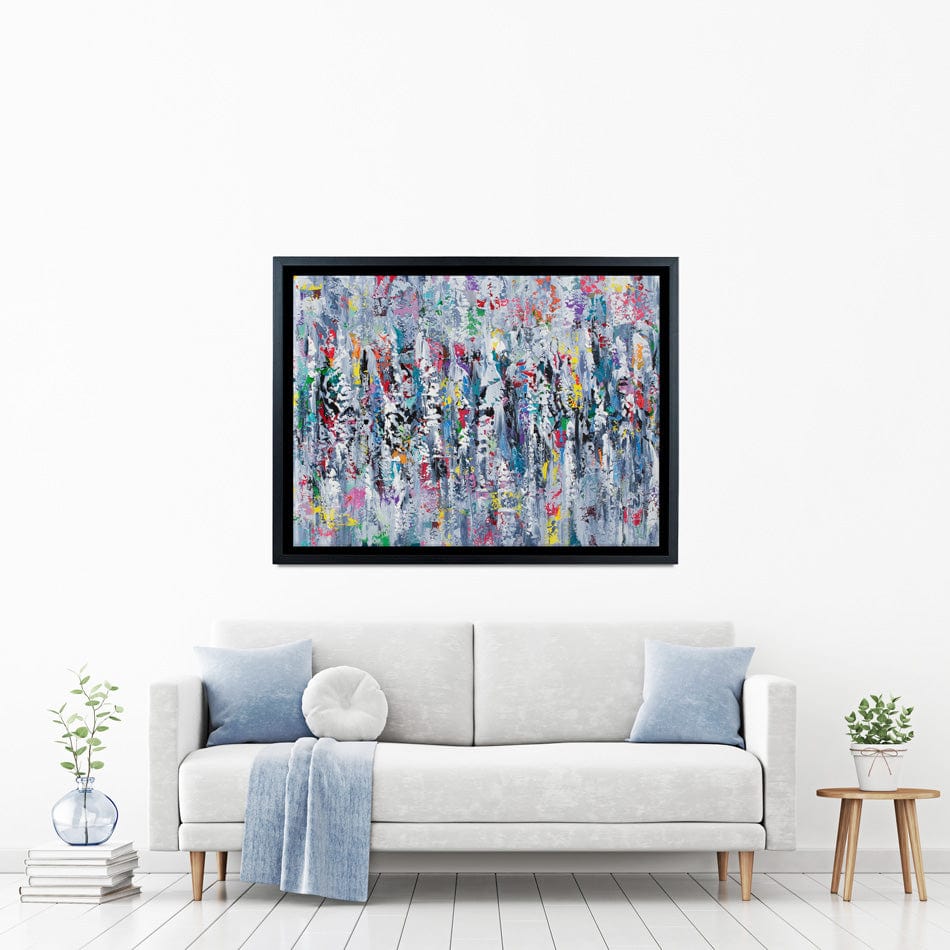 Completely Abstract Canvas Print wall art product Olga Tkachyk