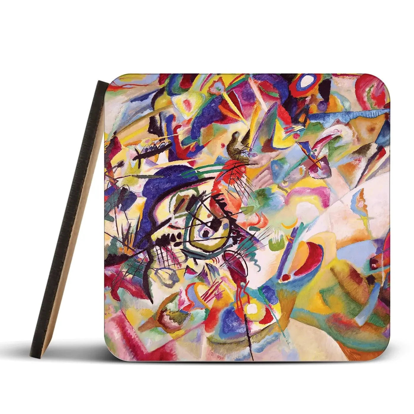 Composition 7 Coaster Set Composition 7 Coaster Set | Composition 7 art coasters wall art product Wassily Kandinsky