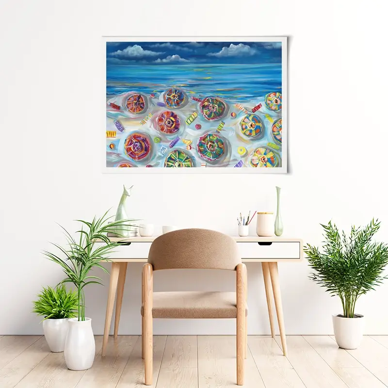 Condo View Art Print Condo View Art Print wall art product Estelle Grengs - Independent