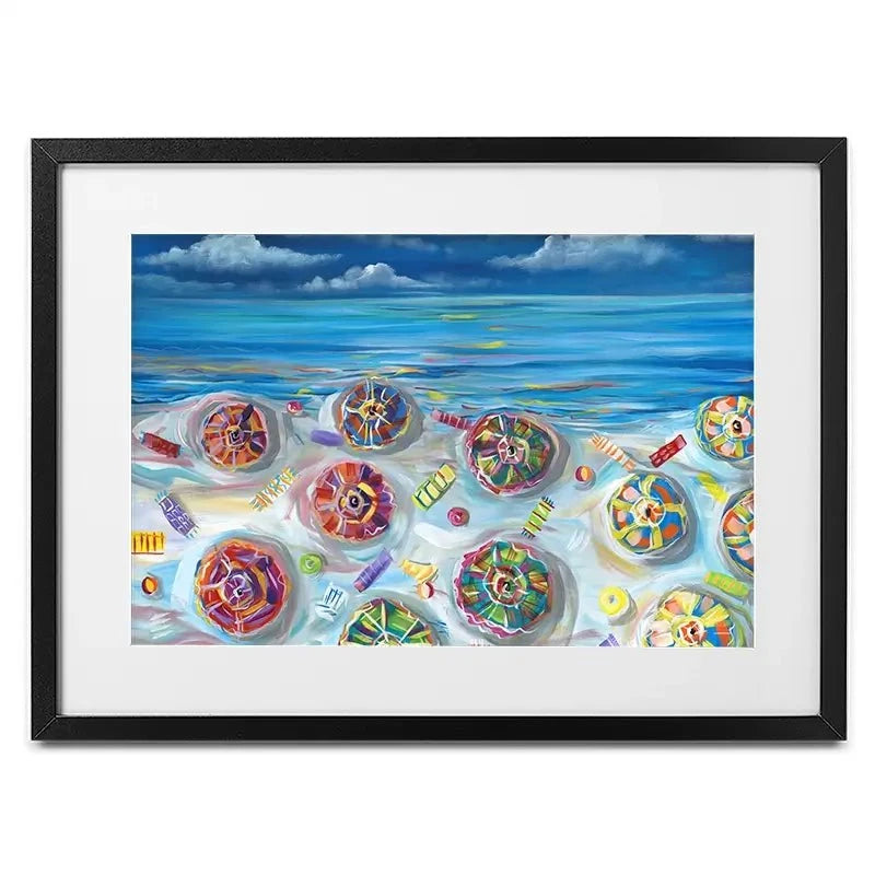 Condo View Framed Art Print Condo View Framed Art Print wall art product Estelle Grengs - Independent