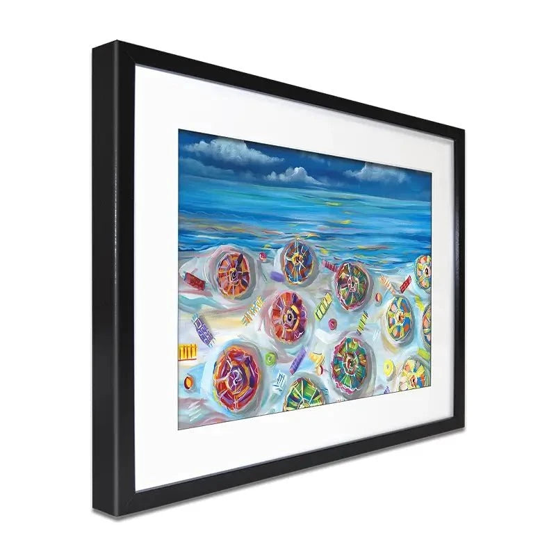 Condo View Framed Art Print Condo View Framed Art Print wall art product Estelle Grengs - Independent