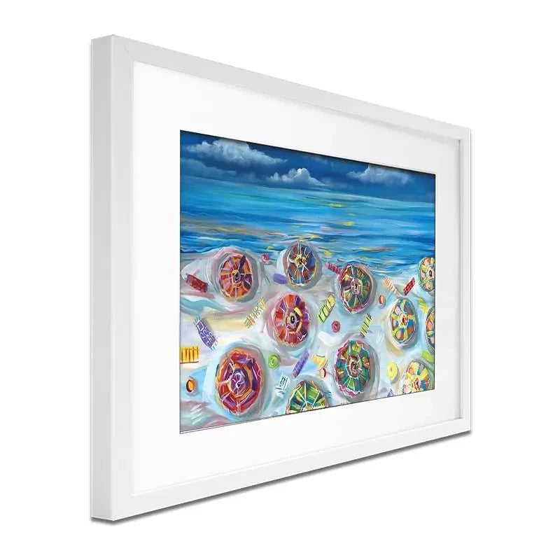 Condo View Framed Art Print Condo View Framed Art Print wall art product Estelle Grengs - Independent