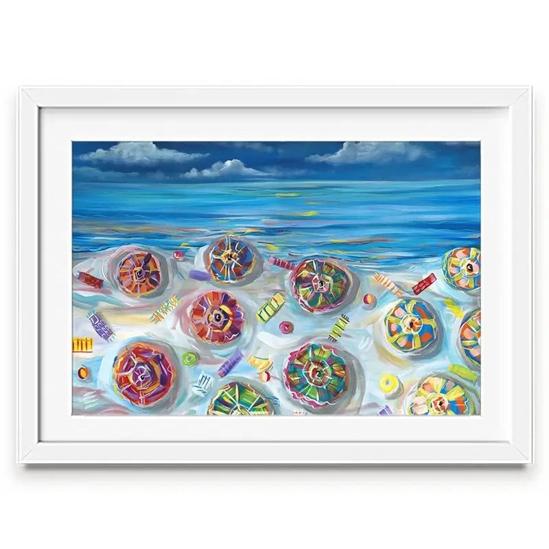 Condo View Framed Art Print Condo View Framed Art Print wall art product Estelle Grengs - Independent