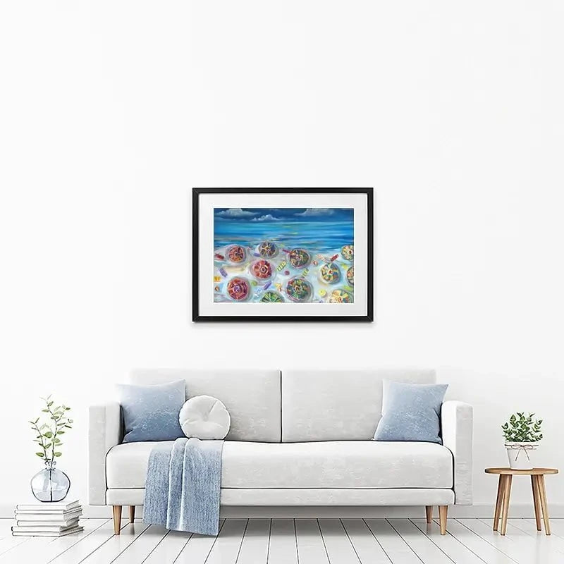Condo View Framed Art Print Condo View Framed Art Print wall art product Estelle Grengs - Independent
