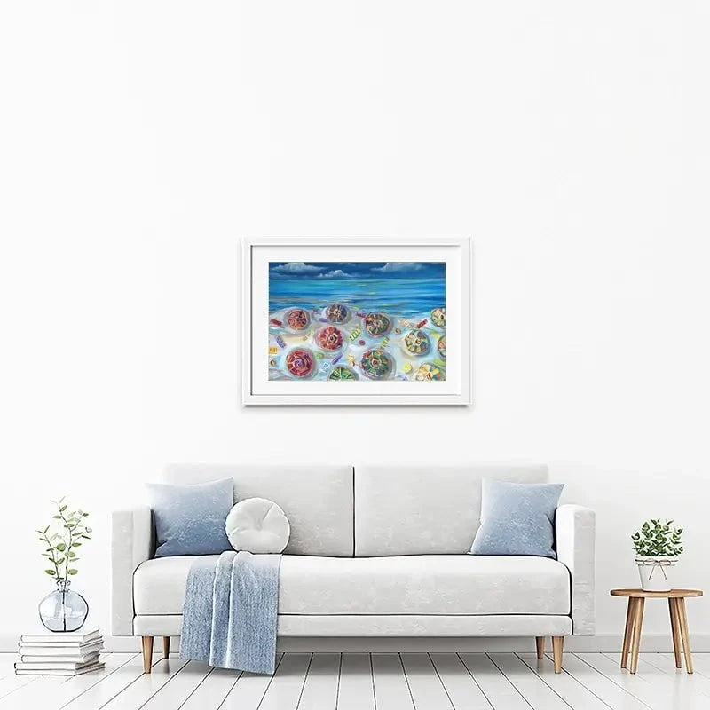 Condo View Framed Art Print Condo View Framed Art Print wall art product Estelle Grengs - Independent