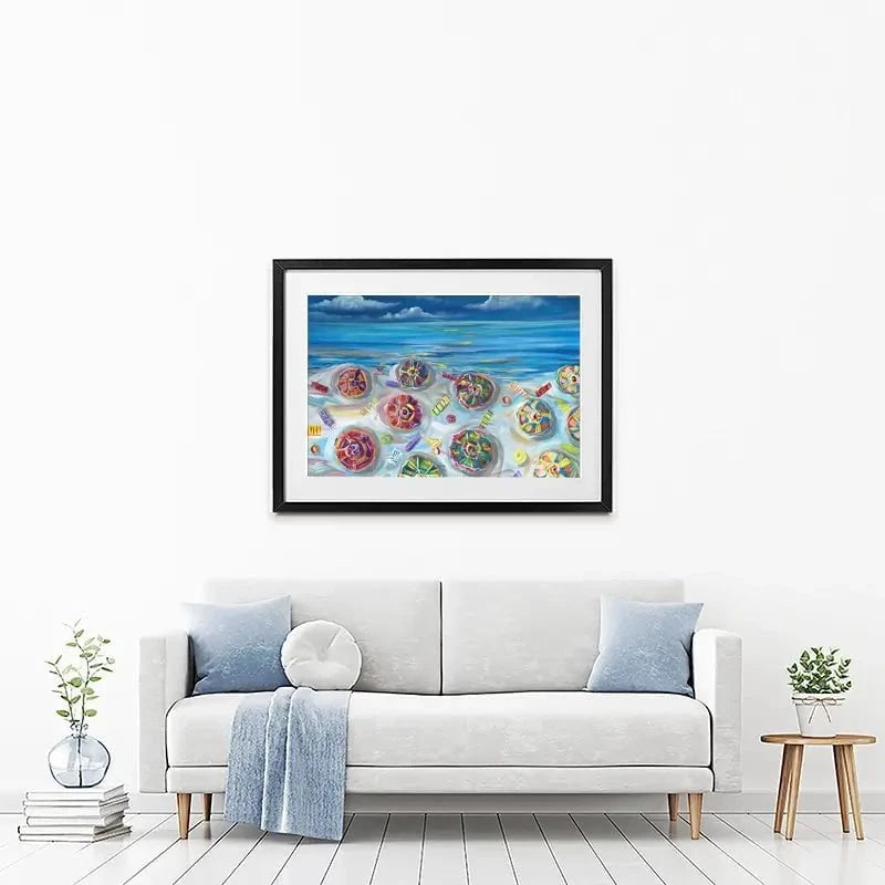 Condo View Framed Art Print Condo View Framed Art Print wall art product Estelle Grengs - Independent