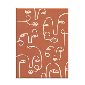 Connected Expressions Canvas Print Connected Expressions Canvas Print wall art product Victoria Barnes