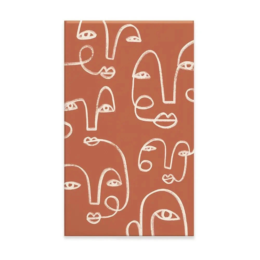 Connected Expressions Canvas Print Connected Expressions Canvas Print wall art product Victoria Barnes