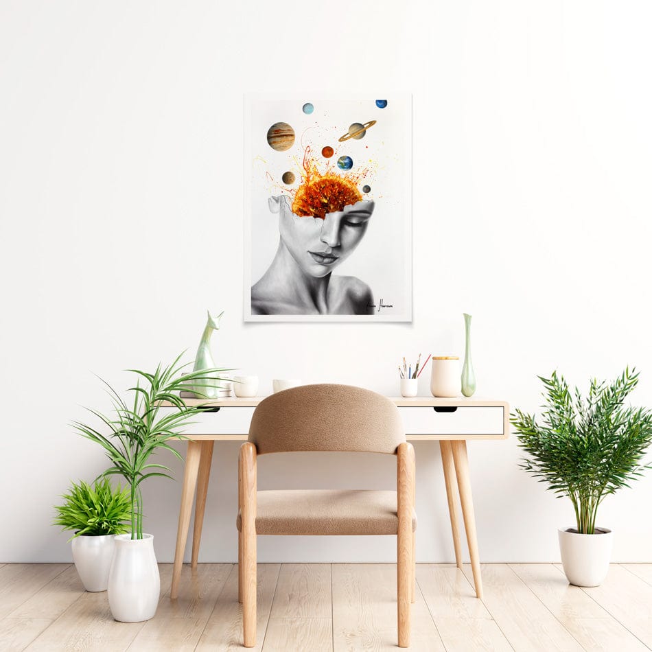 Conscious Universe Art Print wall art product Ashvin Harrison