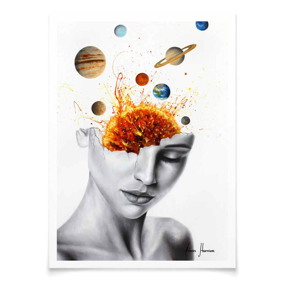 Conscious Universe Art Print wall art product Ashvin Harrison