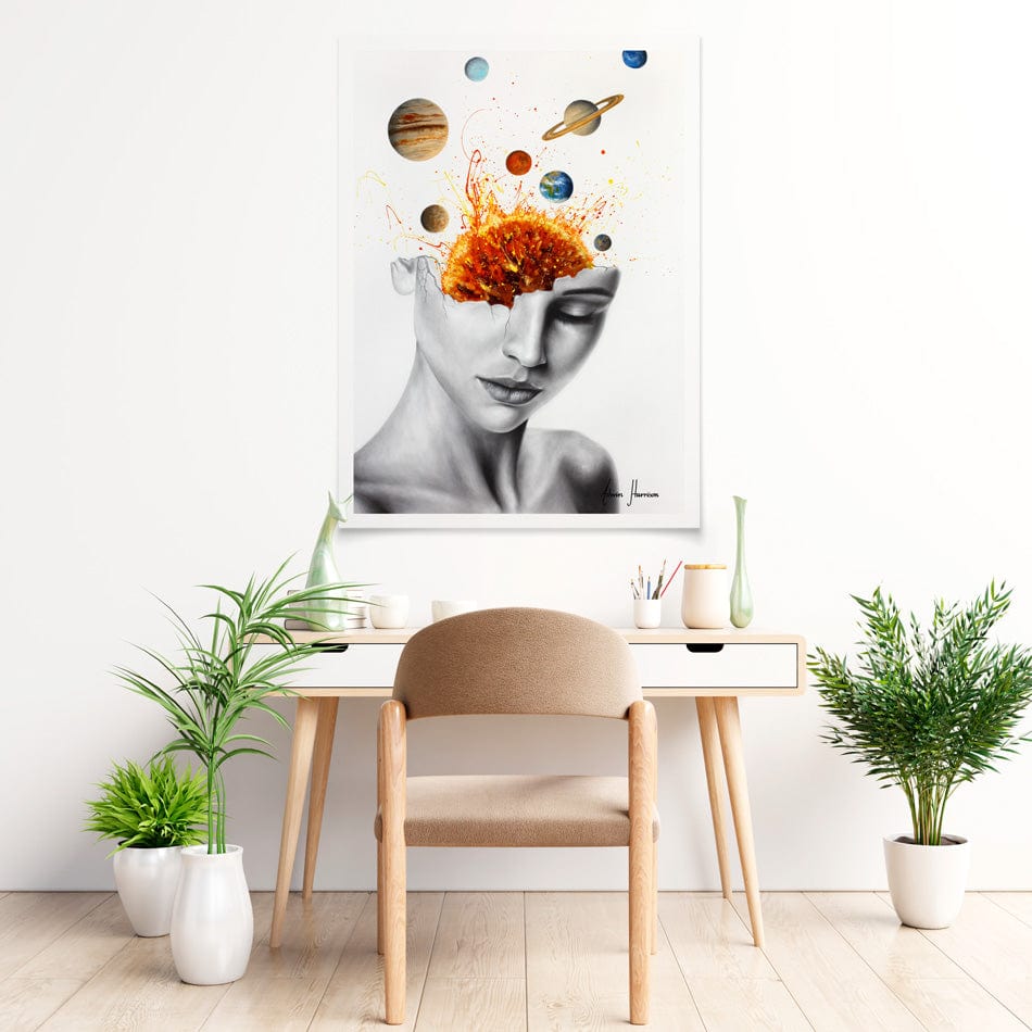 Conscious Universe Art Print wall art product Ashvin Harrison