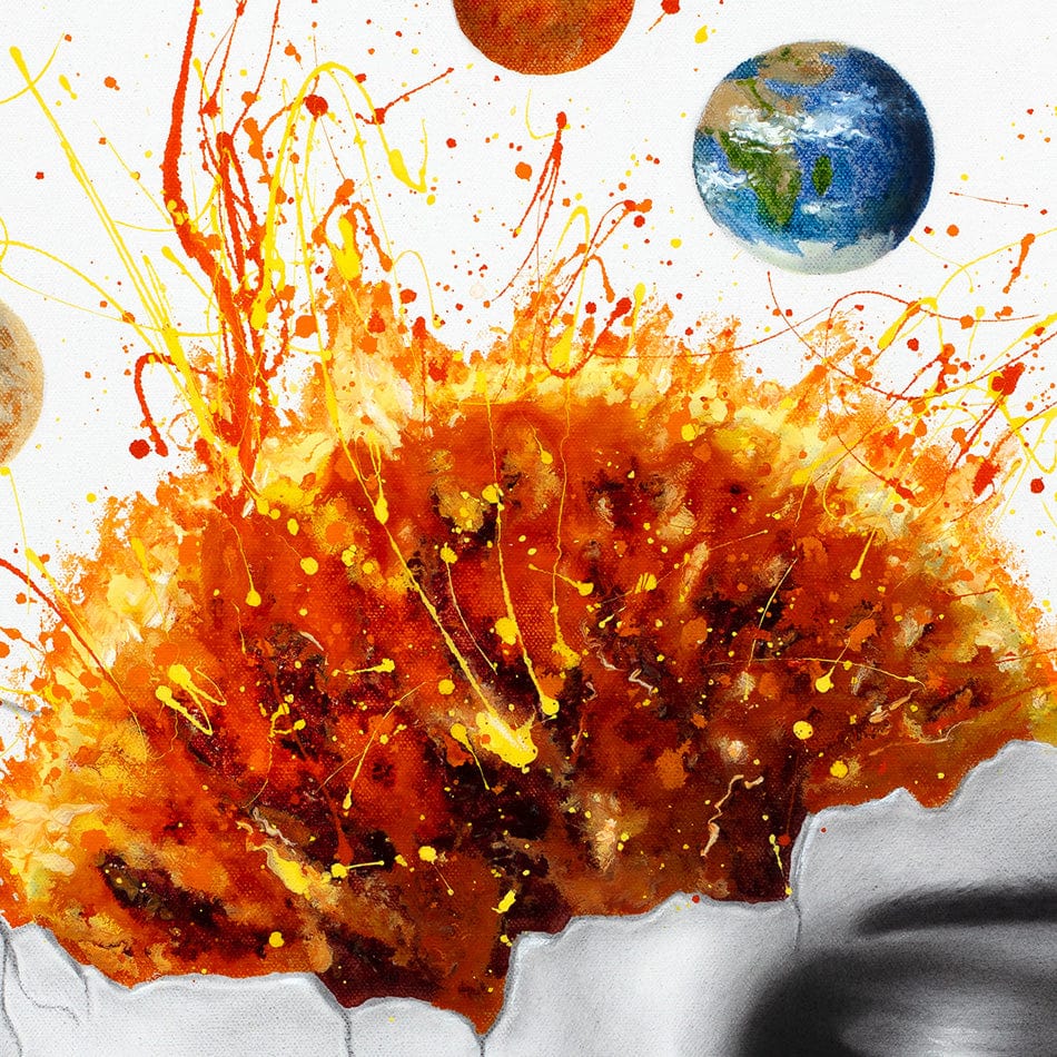 Conscious Universe Art Print wall art product Ashvin Harrison