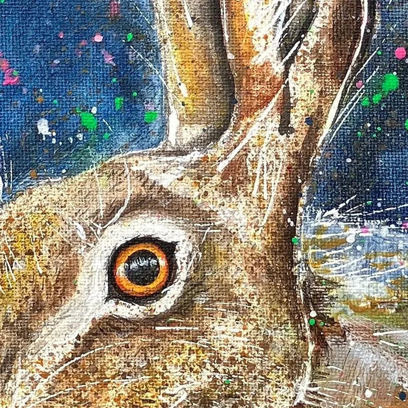 Contemplative Hare Framed Art Print Contemplative Hare Framed Art Print wall art product Jane Brookshaw