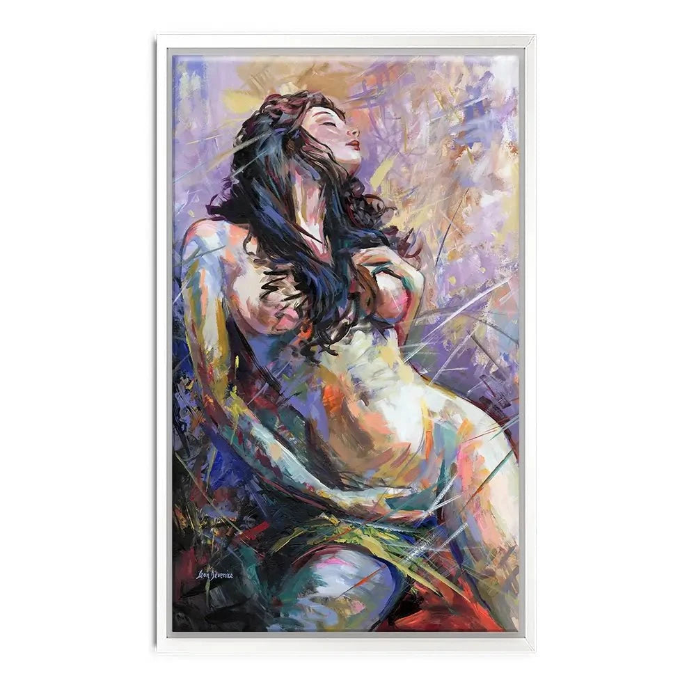 Contemporary Nude Woman Canvas Print Contemporary Nude Woman Canvas Print wall art product Leon Devenice