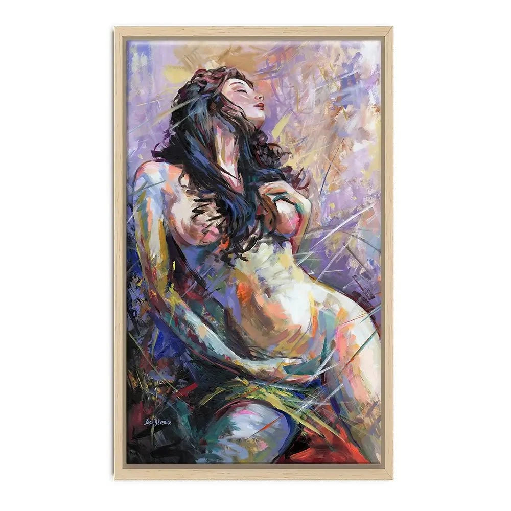 Contemporary Nude Woman Canvas Print Contemporary Nude Woman Canvas Print wall art product Leon Devenice