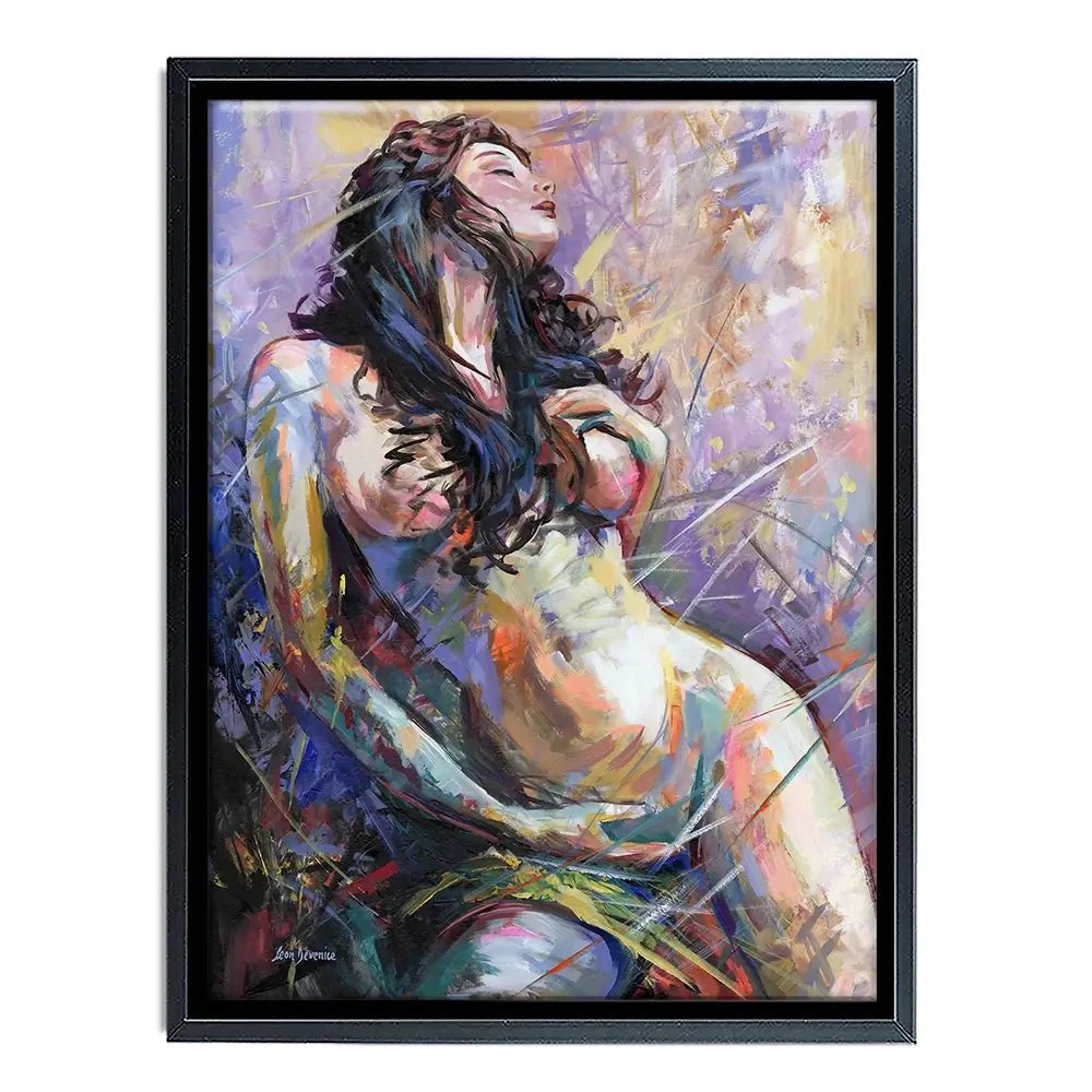Contemporary Nude Woman Canvas Print Contemporary Nude Woman Canvas Print wall art product Leon Devenice