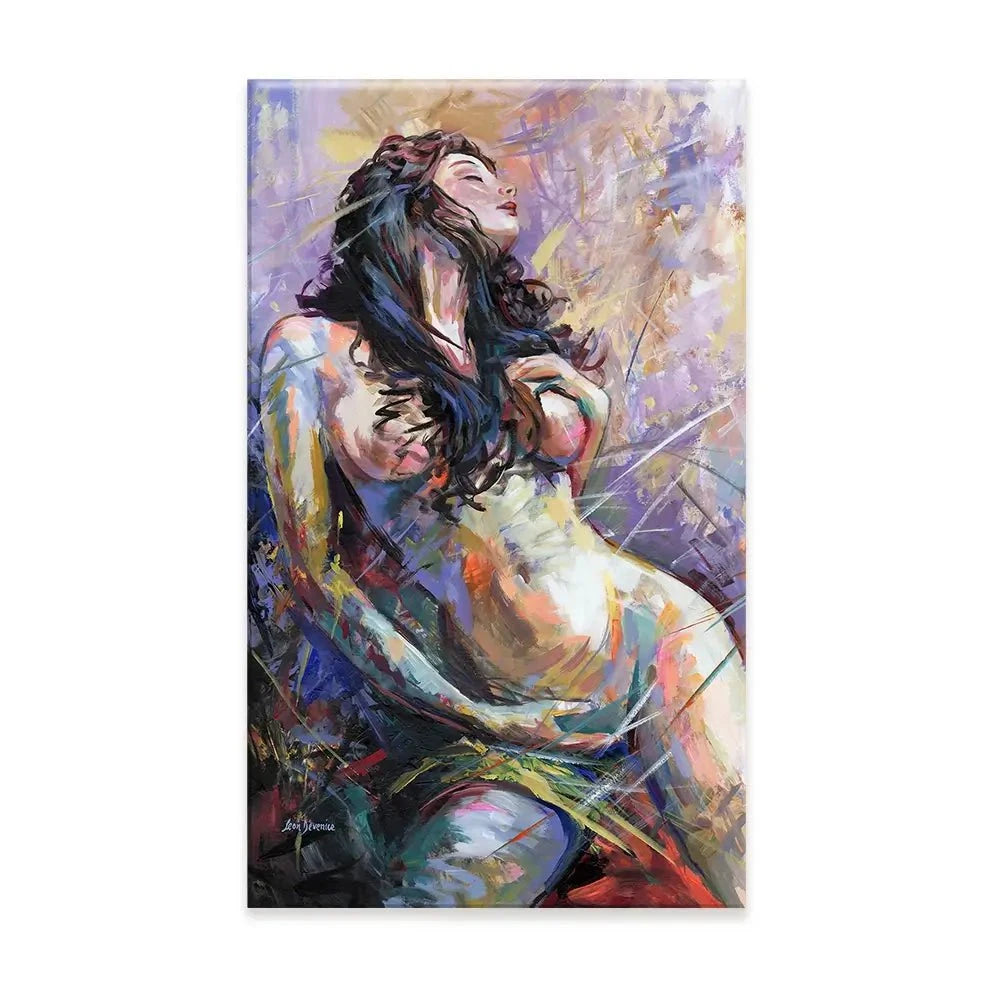 Contemporary Nude Woman Canvas Print Contemporary Nude Woman Canvas Print wall art product Leon Devenice