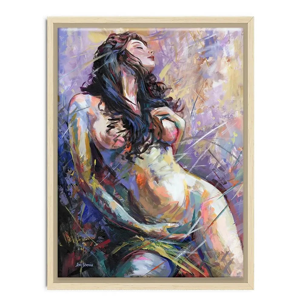 Contemporary Nude Woman Canvas Print Contemporary Nude Woman Canvas Print wall art product Leon Devenice