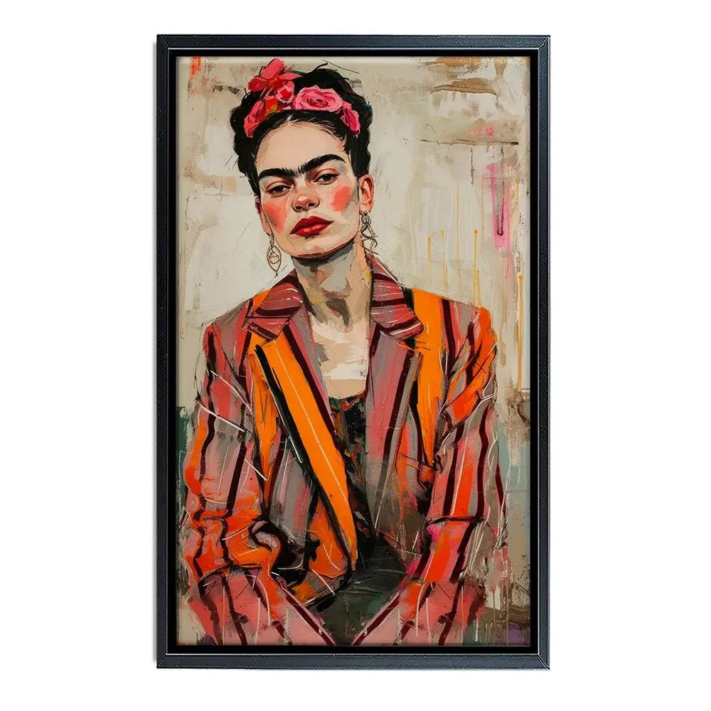 Cool Frida Canvas Print Cool Frida Canvas Print wall art product Treechild