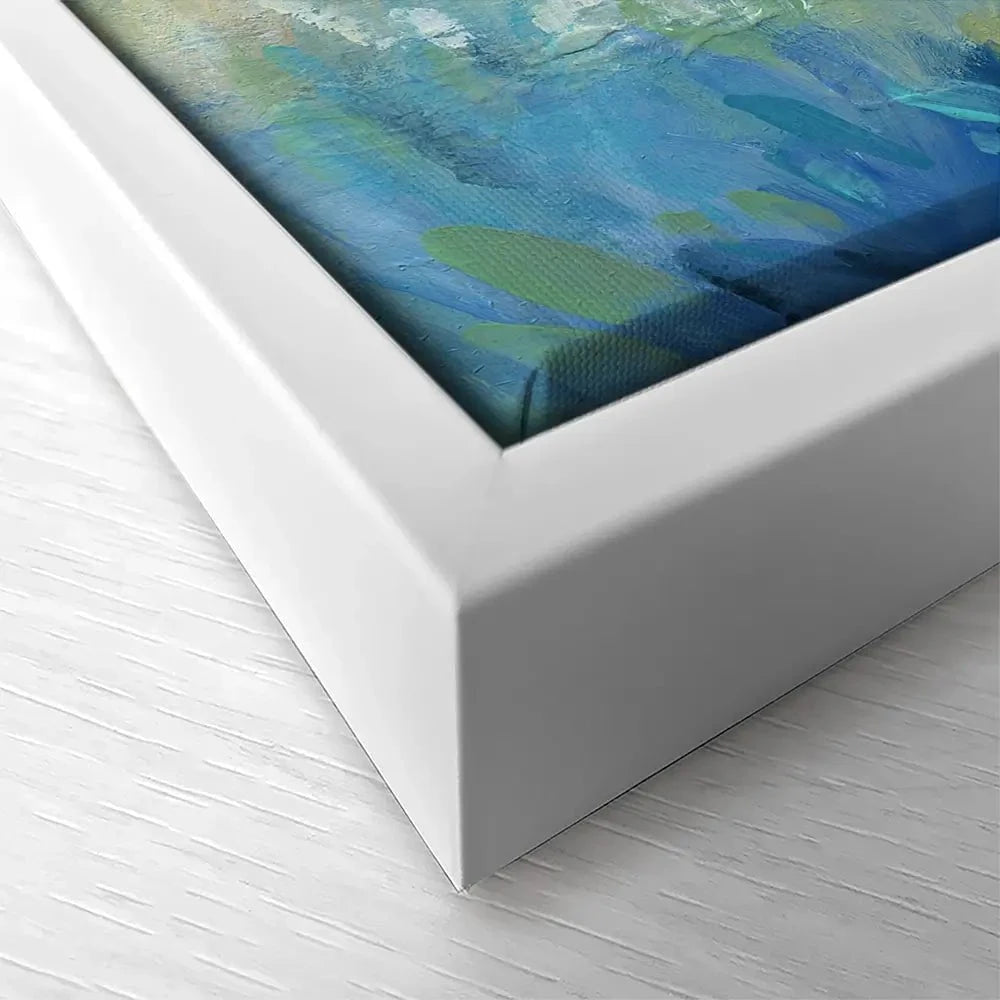 Cool Mountain Meadows Square Canvas Print Cool Mountain Meadows Square Canvas Print wall art product Carol Robinson