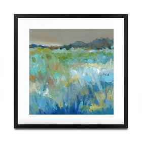 Cool Mountain Meadows Square Framed Art Print Cool Mountain Meadows Square Framed Art Print wall art product Carol Robinson