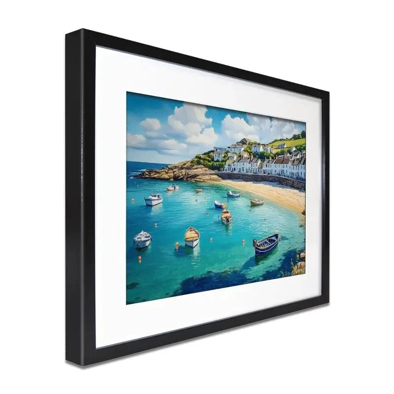 Cornwall Coast Framed Art Print Cornwall Coast Framed Art Print wall art product David Alexander Elder