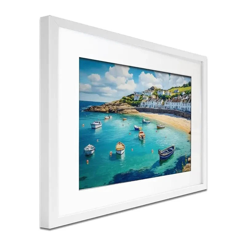Cornwall Coast Framed Art Print Cornwall Coast Framed Art Print wall art product David Alexander Elder