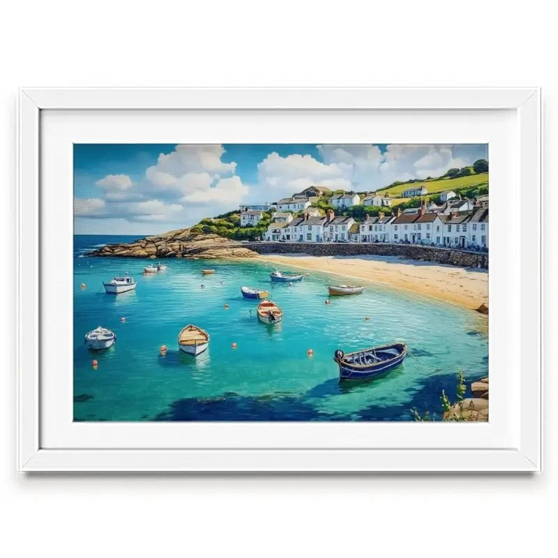 Cornwall Coast Framed Art Print Cornwall Coast Framed Art Print wall art product David Alexander Elder