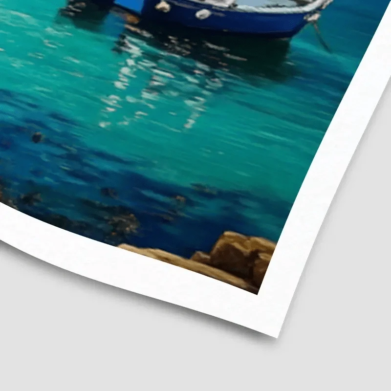 Cornwall Coastal Village Art Print Cornwall Coastal Village Art Print wall art product David Alexander Elder