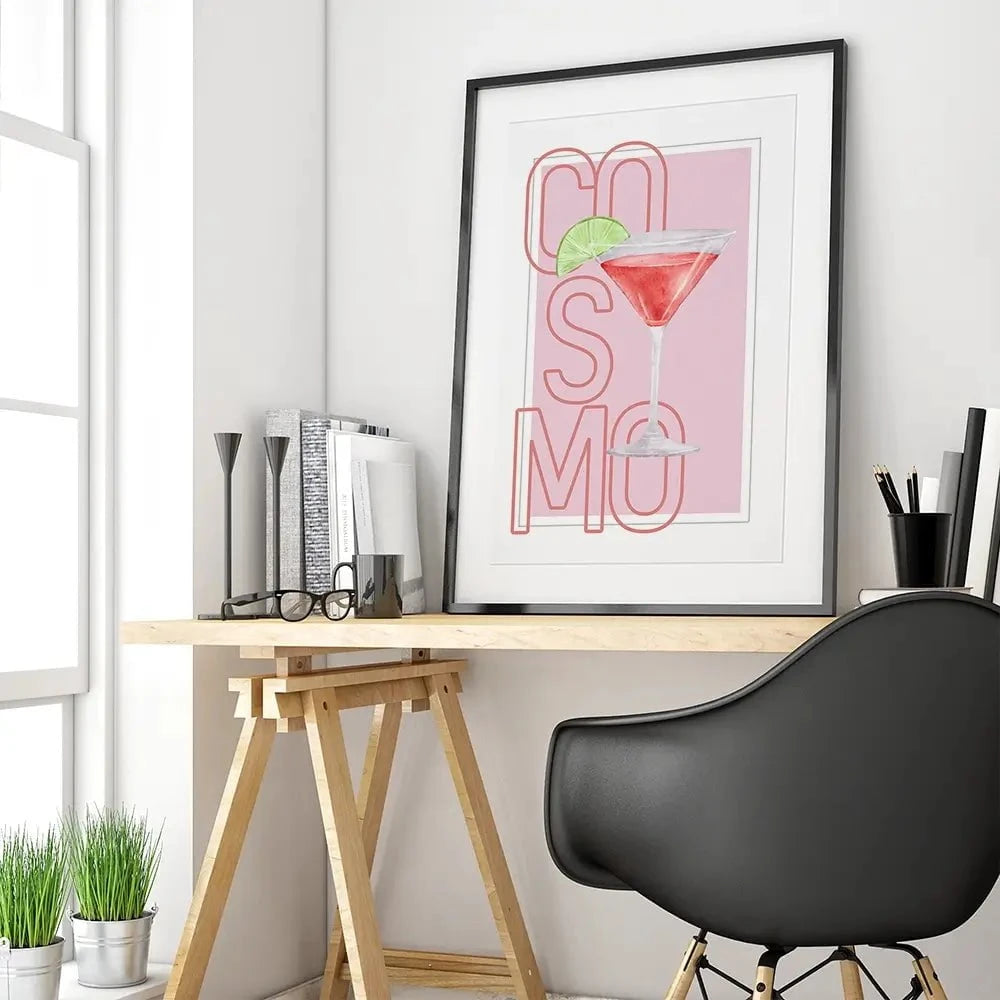 Cosmo Framed Art Print Cosmo Framed Art Print wall art product Art Print Shop