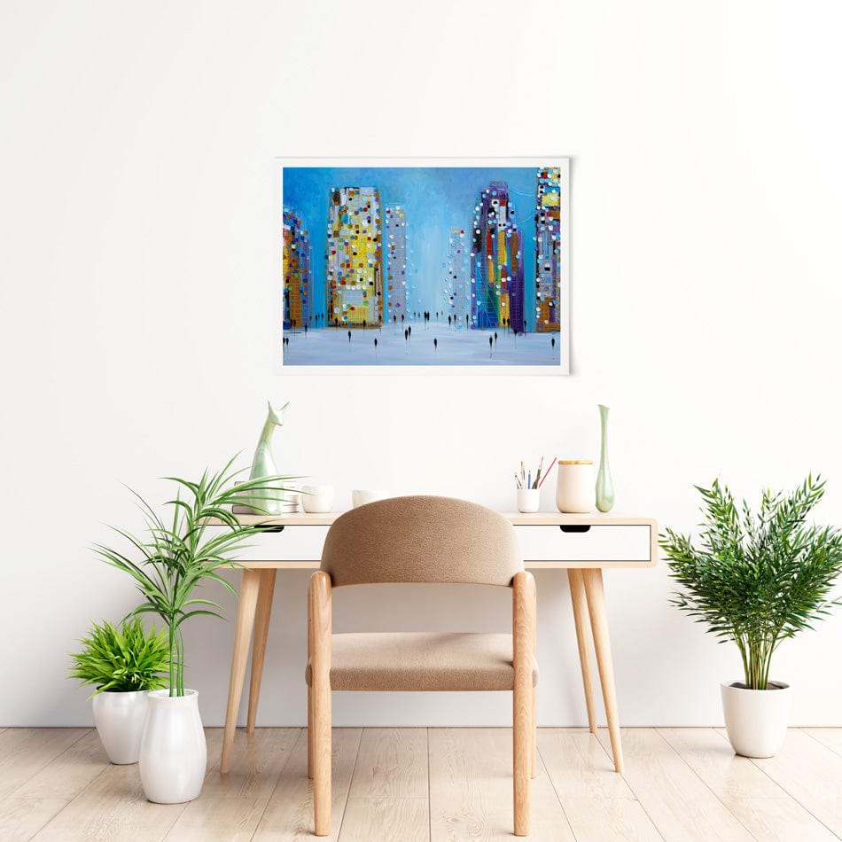 Cosmopolitan Life Art Print wall art product Ekaterina Ermilkina / Independent