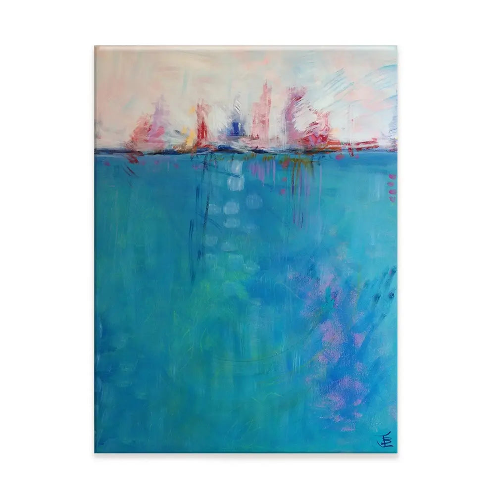 Cote D'Azure Canvas Print Cote D'Azure Canvas Print wall art product Jane Brookshaw