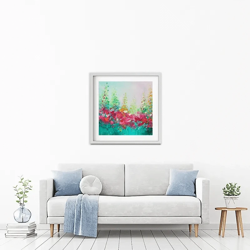 Cottage Garden Framed Art Print Cottage Garden Framed Art Print wall art product Jane Brookshaw