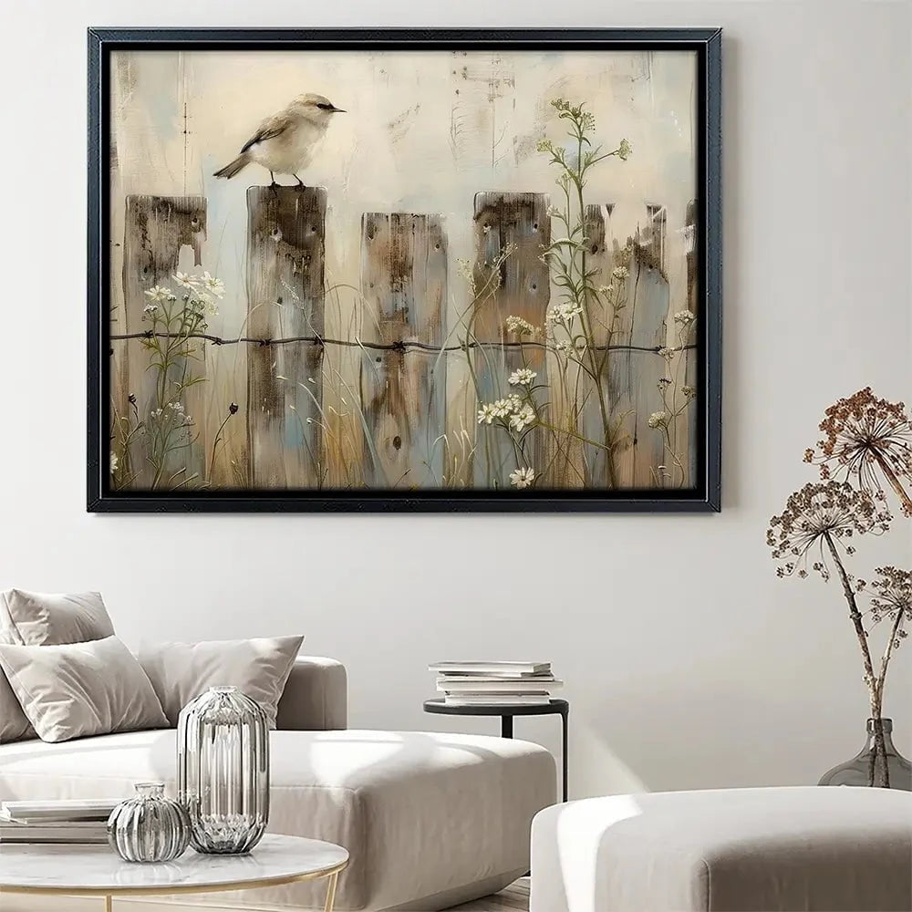 Country Bird Canvas Print Country Bird Canvas Print wall art product Arlington Prints - Independent
