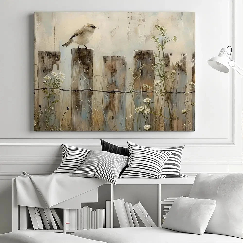Country Bird Canvas Print Country Bird Canvas Print wall art product Arlington Prints - Independent