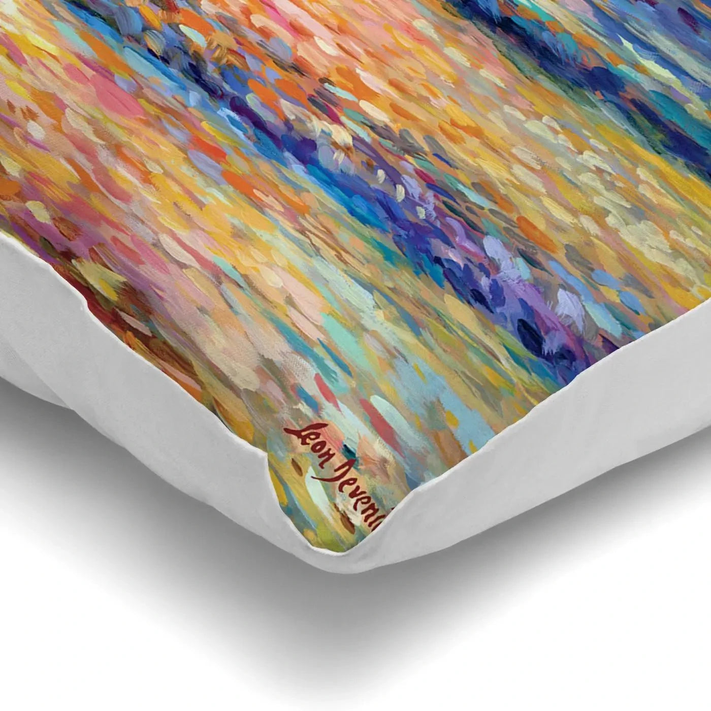 Couple At The Beach Cushion Couple At The Beach Cushion wall art product Leon Devenice