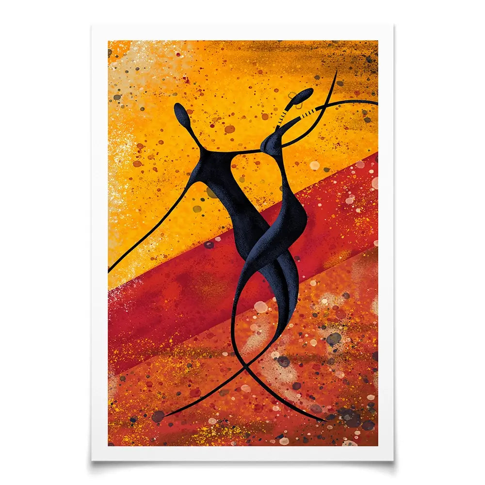Couples Dance Art Print Couples Dance Art Print wall art product LEOVIN / Shutterstock