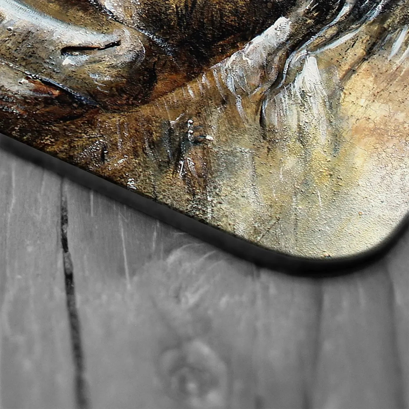 Cow Central Coaster Set Rainbow Soul Tree Coaster Set | Rainbow Soul Tree Art Coasters wall art product Studio Paint-Ing