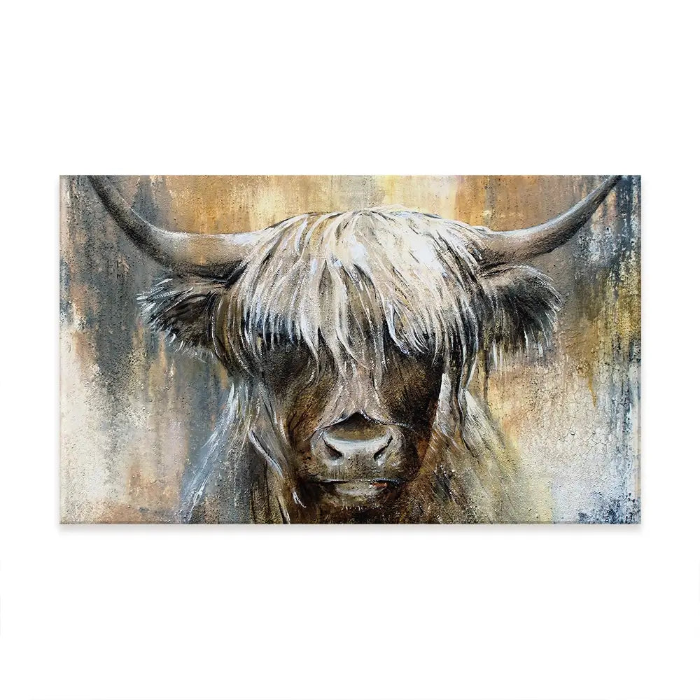 Cow Central Oversized Canvas Print Cow Central Oversized Canvas Print wall art product Art Print Shop