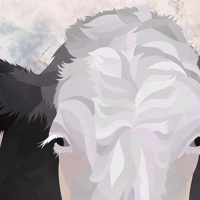Cow Haze Art Print Cow Haze Art Print wall art product Sarah Manovski