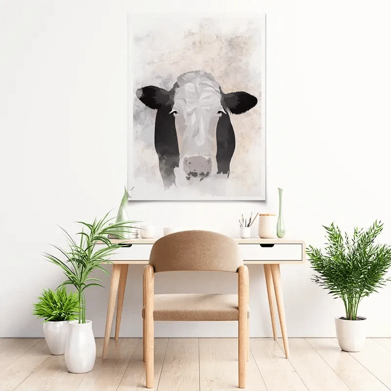 Cow Haze Art Print Cow Haze Art Print wall art product Sarah Manovski
