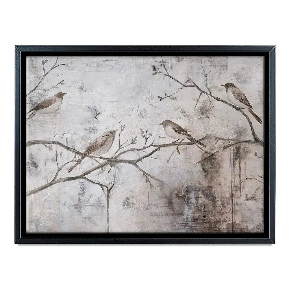 Cozy Songbirds Canvas Print Cozy Songbirds Canvas Print wall art product Svetlana Aleynikova